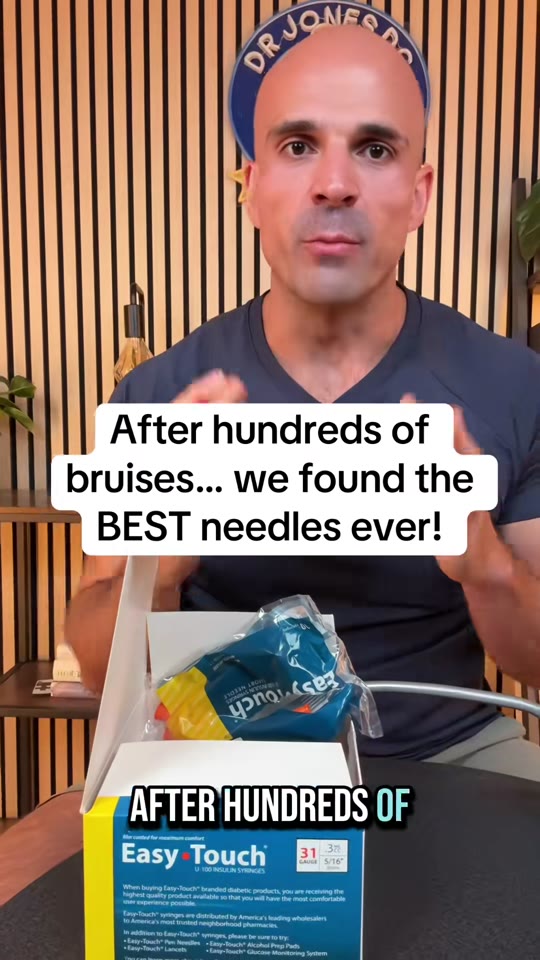 Are 'better' injection needles actually reducing bruising in TRT?