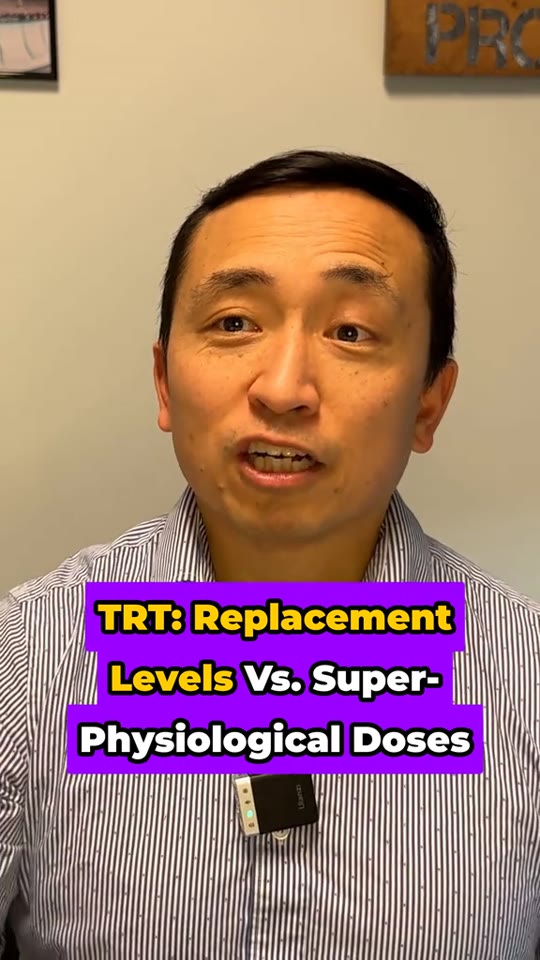 TRT vs supraphysiologic testosterone: what the science says