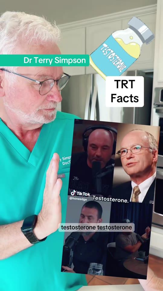 Dr. Simpson's TRT advice: mostly right, but incomplete