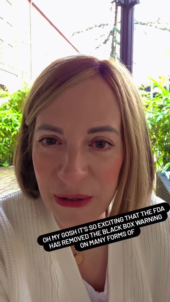 @dr.jennifer.mercier's HRT black box warning claim, checked