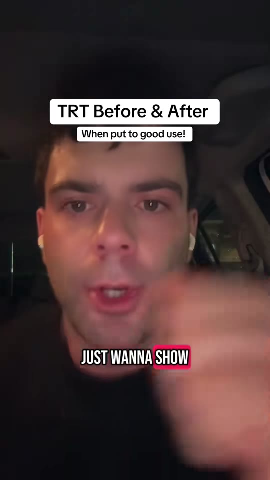 TRT before-and-afters look convincing, but what's really happening?