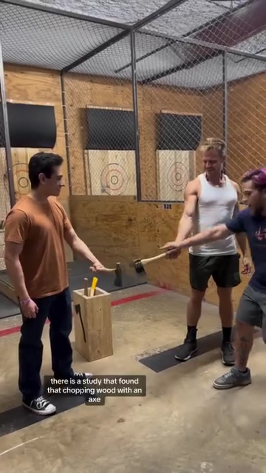 Can chopping wood really boost testosterone by 50%?