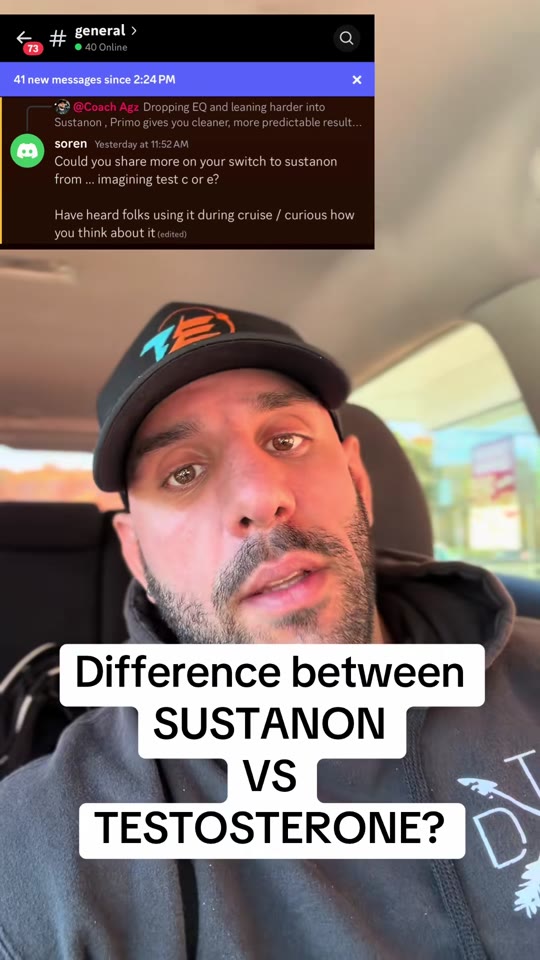 @coach.agz's Sustanon TRT claims need context
