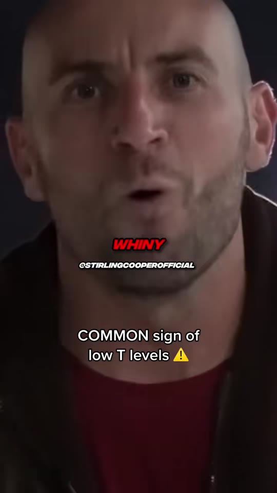 @stirlingcooperofficial's testosterone warning signs, checked