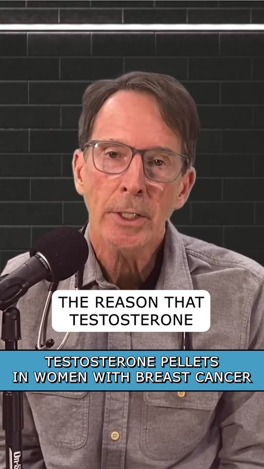 Testosterone pellets for breast cancer prevention? We checked
