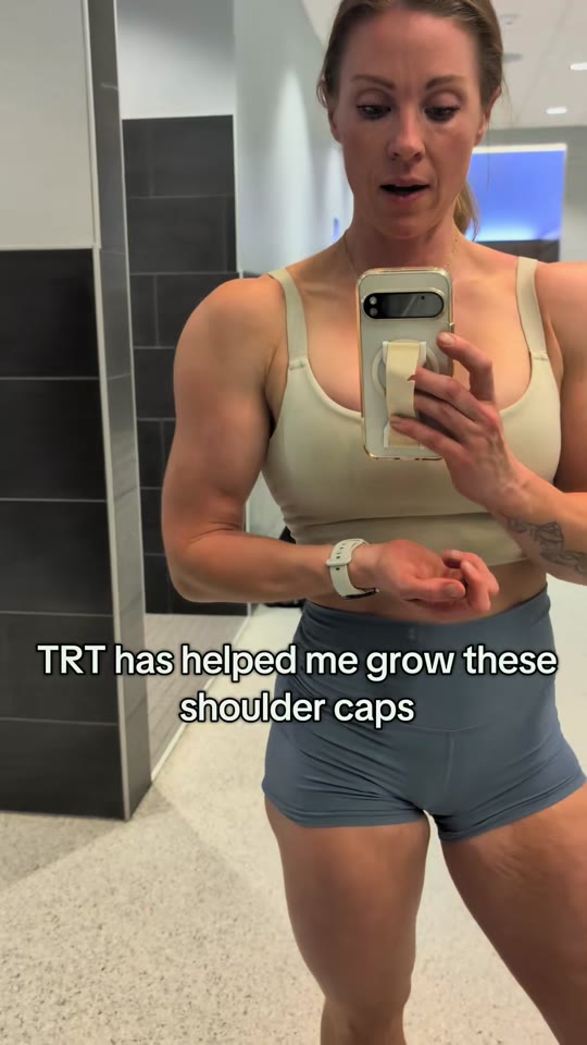Does optimizing testosterone actually help women build muscle?