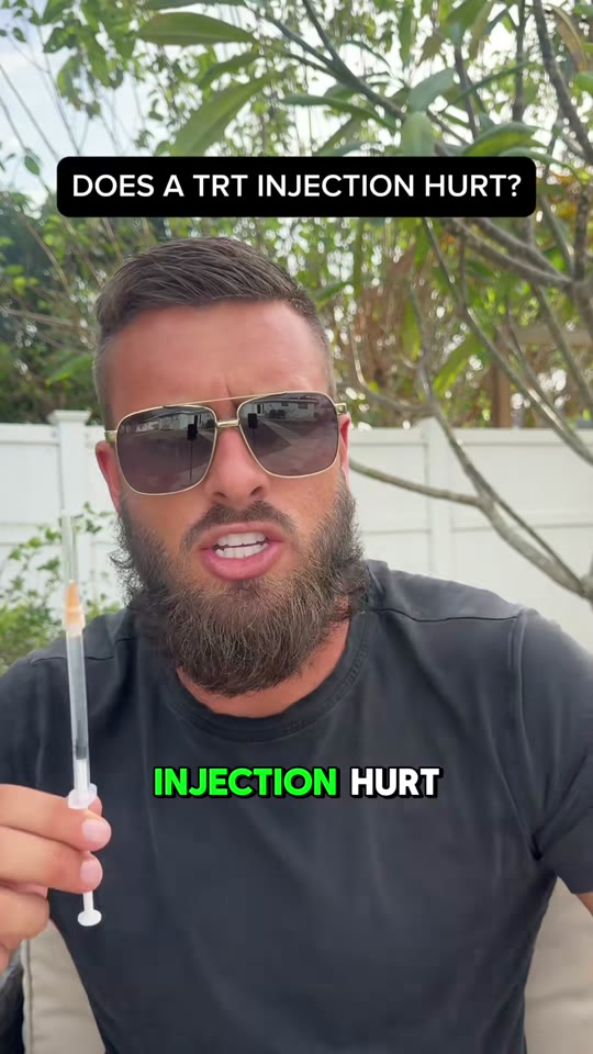 TRT injections: what the pain science actually says