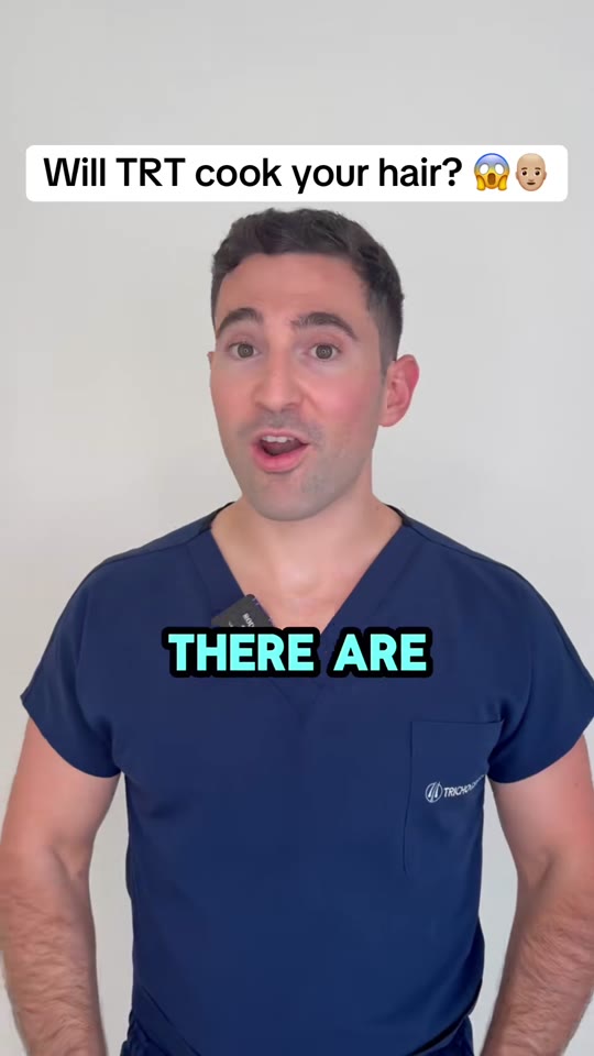 TikTok doctor's testosterone and hair loss claims, fact-checked