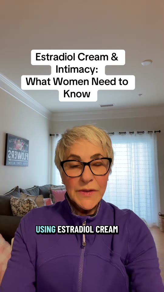 Estradiol cream for intimacy: what the evidence actually says