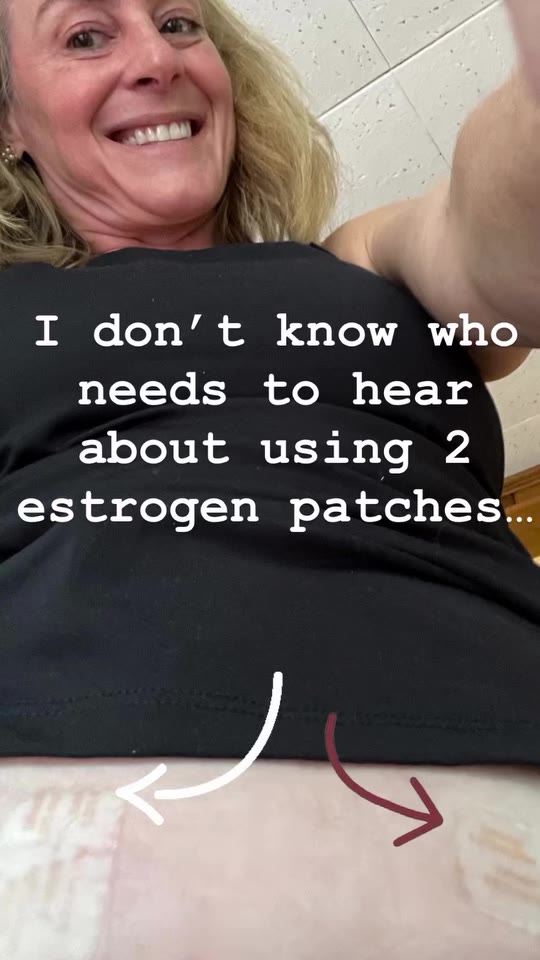 This estradiol patch stacking advice is risky and unproven
