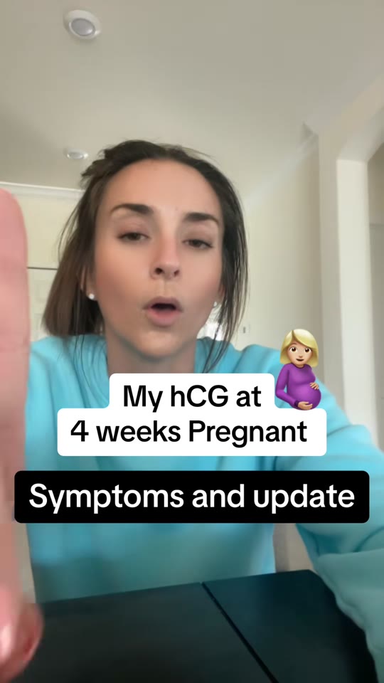 hCG beta levels at 4 weeks: what the numbers actually mean