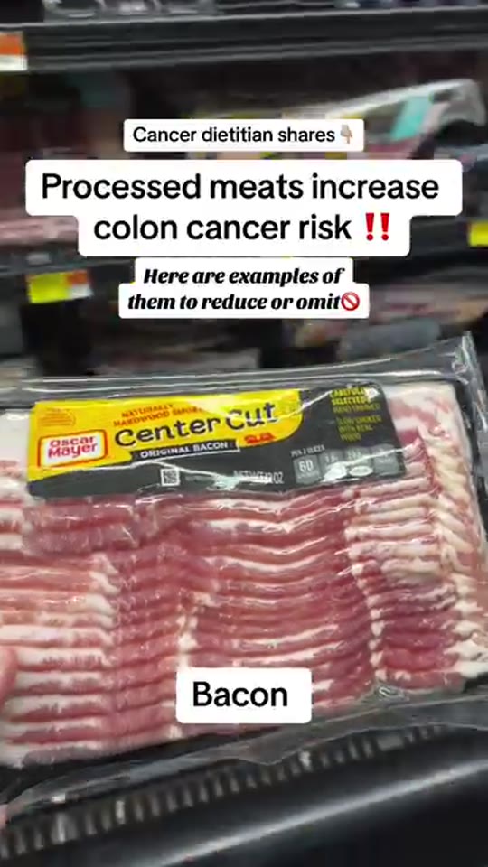 Processed meat alternatives for cancer risk: mostly right