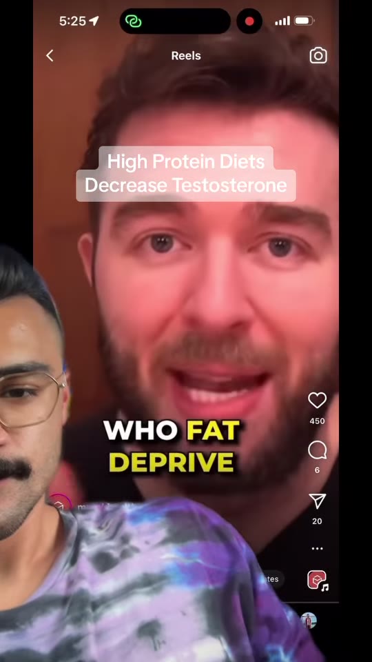 Do high protein diets actually tank testosterone levels?