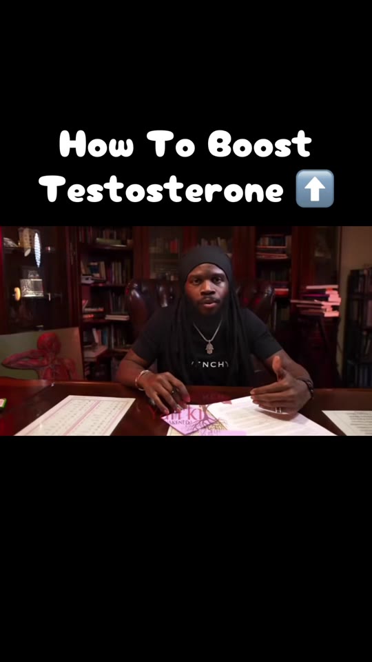 @glorynlmb's testosterone boosting tips, fact-checked