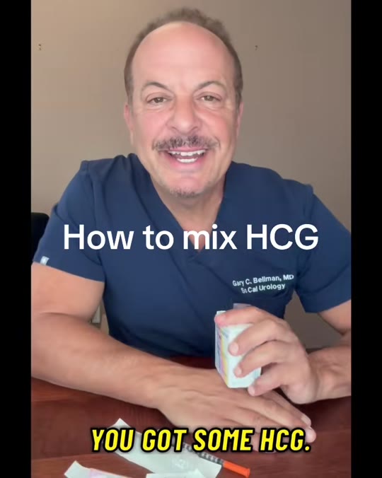 Dr. Bellman's HCG mixing guide, fact-checked