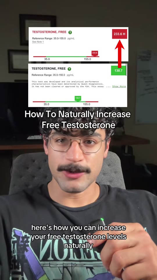 Can you naturally increase free testosterone? What the science says