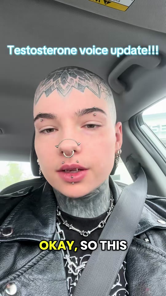 Testosterone's voice effects at 7 months: what's normal