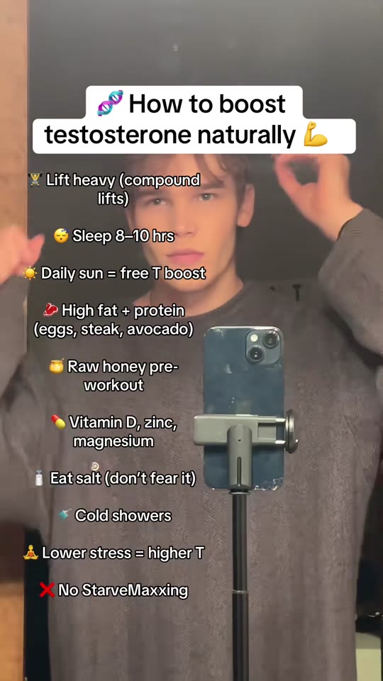 Testosterone tips for teens: what TikTok gets wrong about young men's hormones
