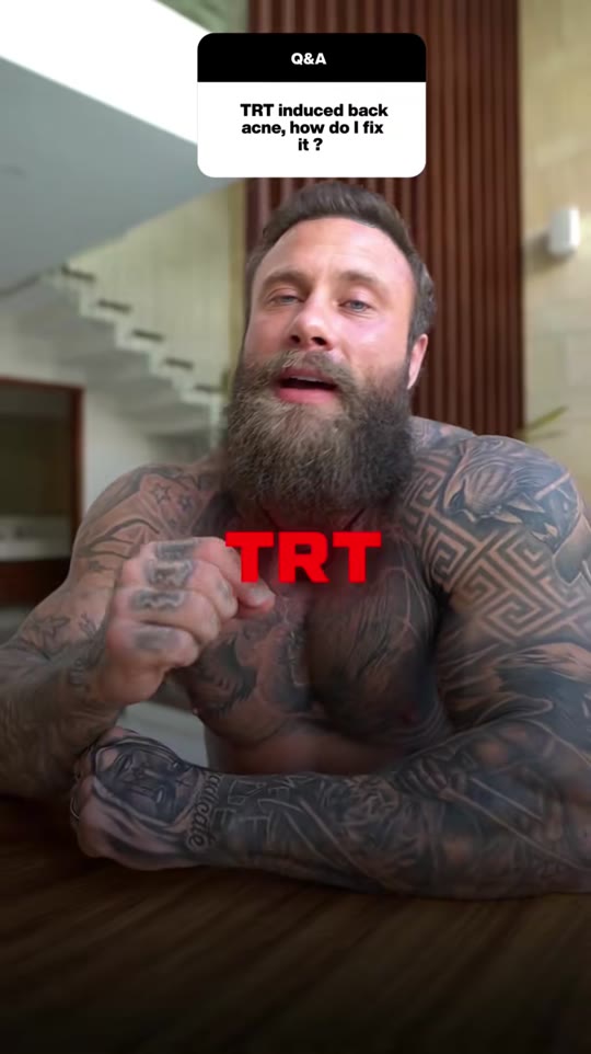 TRT acne fixes on TikTok: what the evidence actually supports