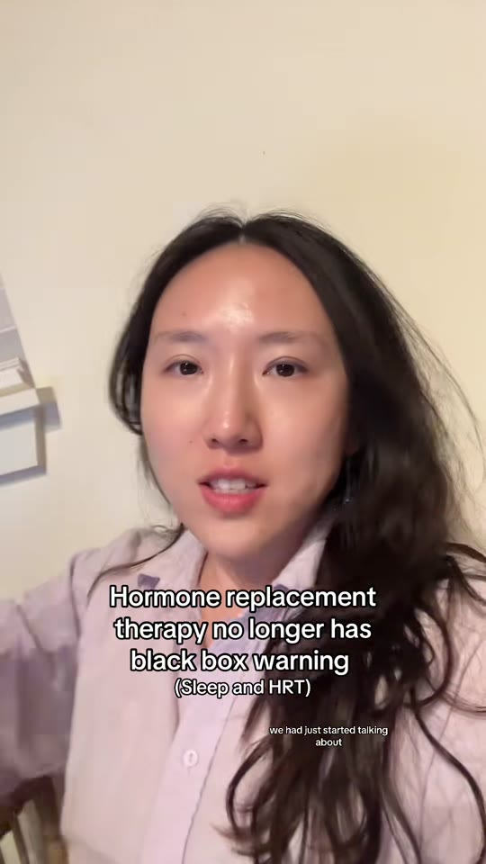 HRT for perimenopause sleep and hot flashes: what TikTok gets wrong
