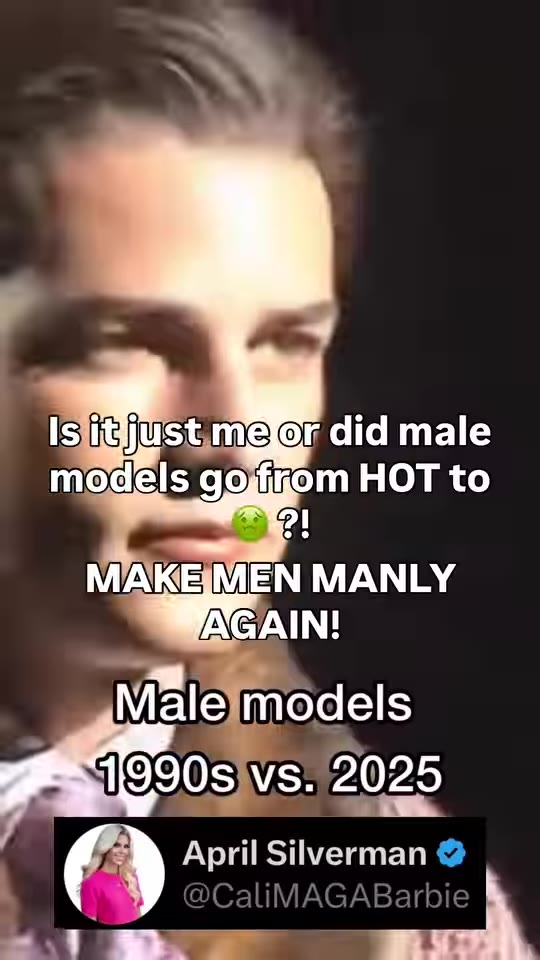Do today's male models really have lower testosterone?