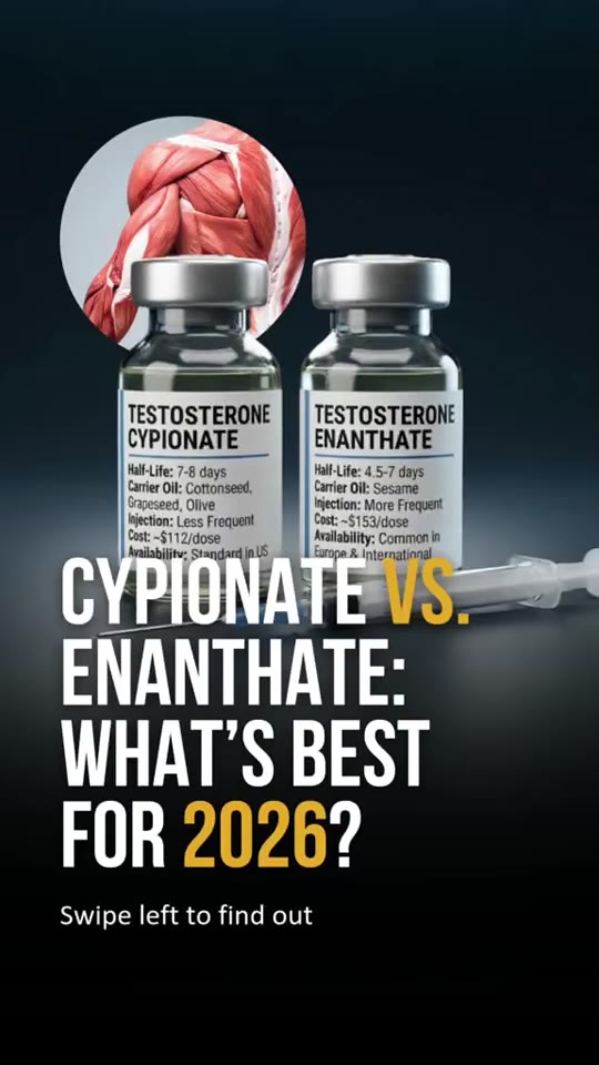 Testosterone cypionate vs enanthate: are they really the same?