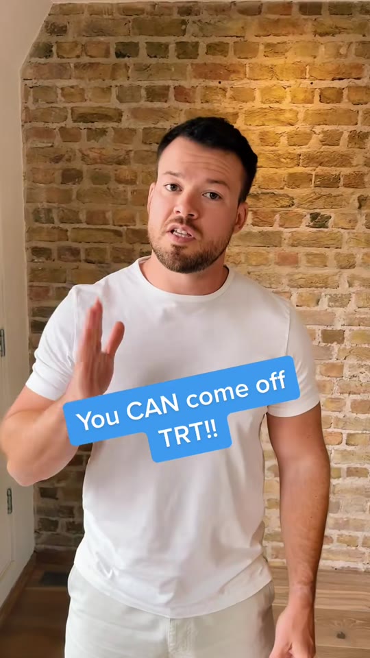 Can you actually stop TRT and get your testosterone back?