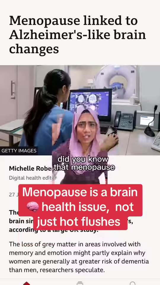 @drnighatarif's menopause brain claims, fact-checked