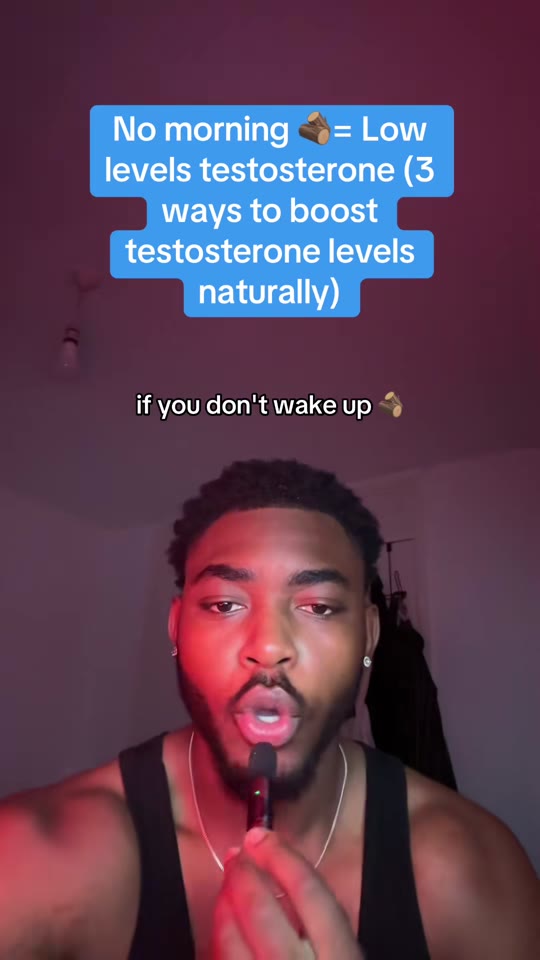 @gidthejourney's morning wood and testosterone claims checked