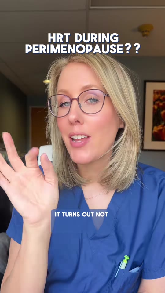 @pagingdrfran's perimenopause HRT claims, fact-checked