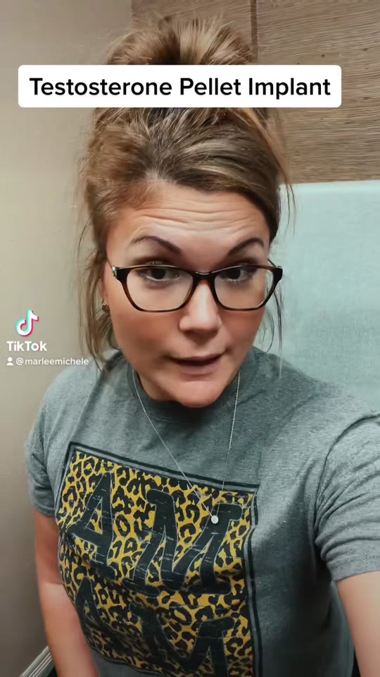 @marleemichele's testosterone pellet claims, fact-checked