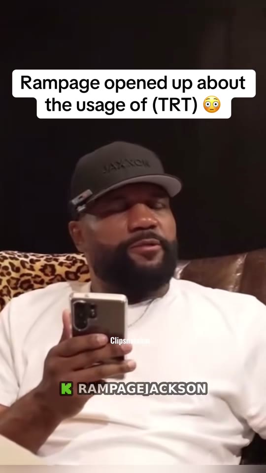 @clipsnatchur's TRT claims with Rampage Jackson, fact-checked