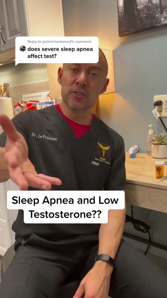 @drleprovost's sleep apnea and testosterone link fact-checked