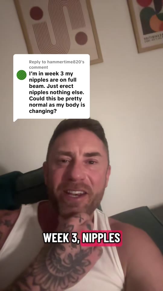 @alphaclubsupps's nipple sensitivity TRT claims, fact-checked