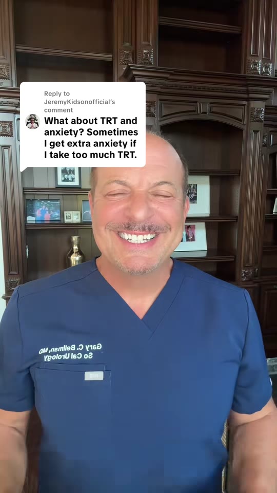 Does TRT actually treat anxiety and depression in men?