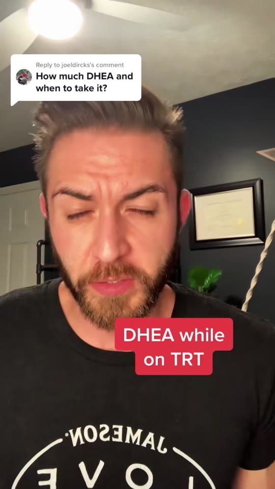 @therestoreclinic's DHEA with TRT advice, fact-checked