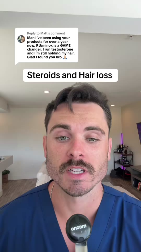 TRT, steroids, and hair loss: what the science actually says