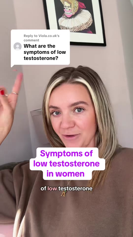 TikToker's low testosterone symptoms in women, fact-checked