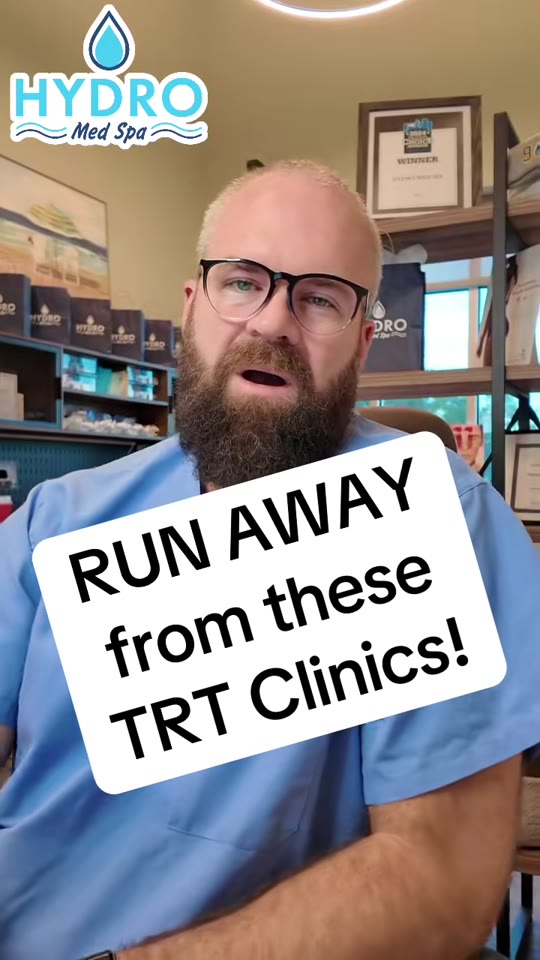 @hydromedspa's TRT clinic advice gets it mostly right