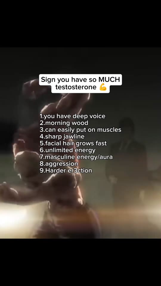 Do you actually have 'high T'? What the signs really mean
