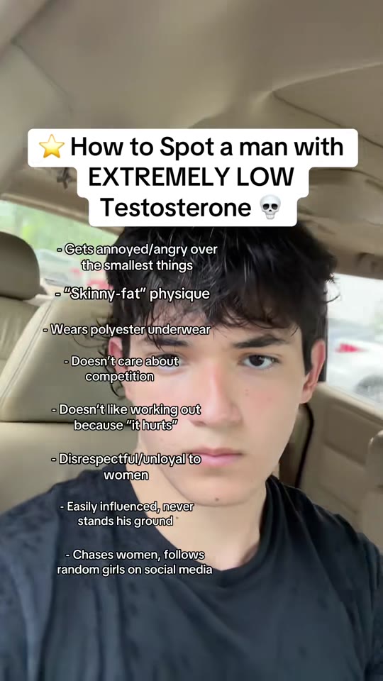 Can you really spot low testosterone by looking? TikTok checked