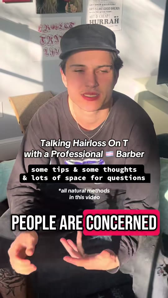 @_barberlil_'s testosterone hair loss tips, fact-checked