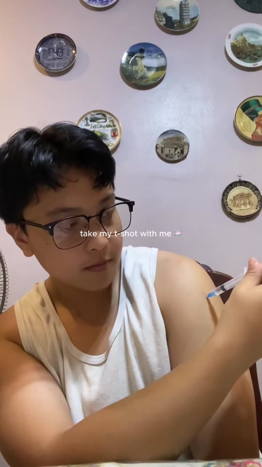 @fourthjoaquintiu's T-shot video shows standard HRT practice