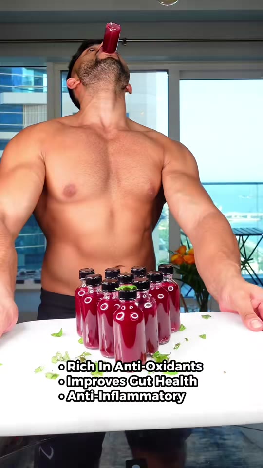 Does a beetroot-ginger juice shot actually boost testosterone?