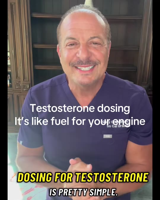 TRT dosing claims: what the 'fuel for your engine' framing gets wrong