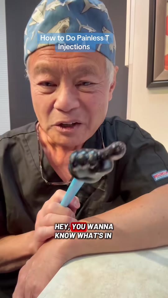 @tikdoctony's painless testosterone injection tips, fact-checked