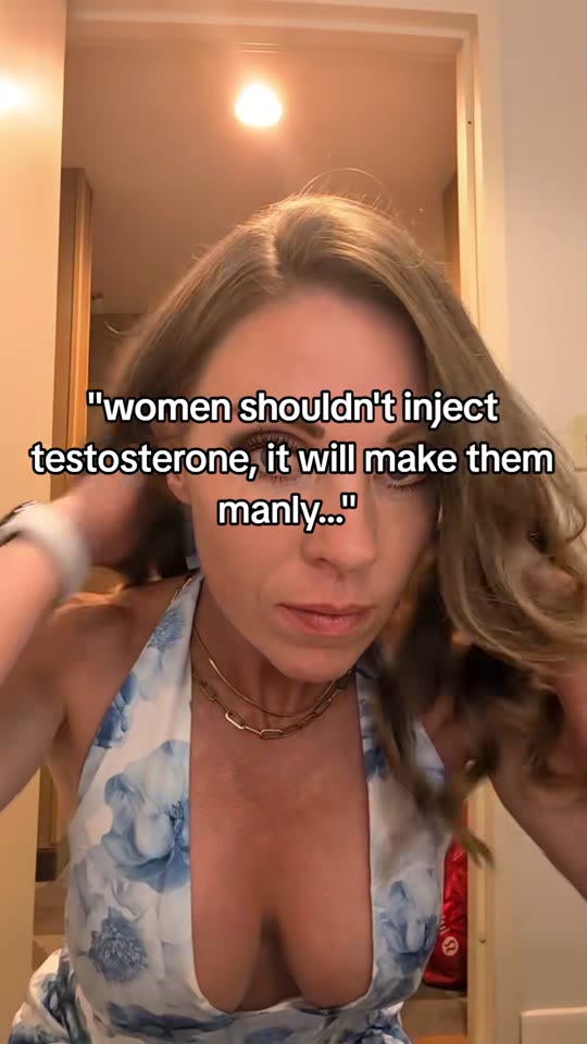 @alixawinn's testosterone claims for women, fact-checked
