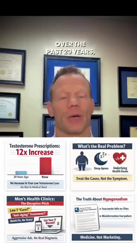 Dr. Nadolsky's TRT claims checked: The testosterone boom