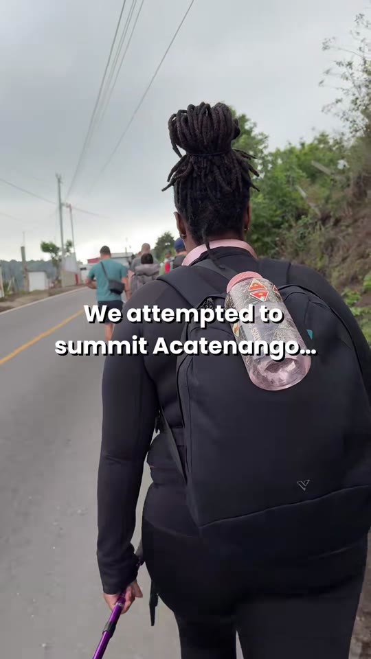 This TikTok about volcano hiking has nothing to do with TRT