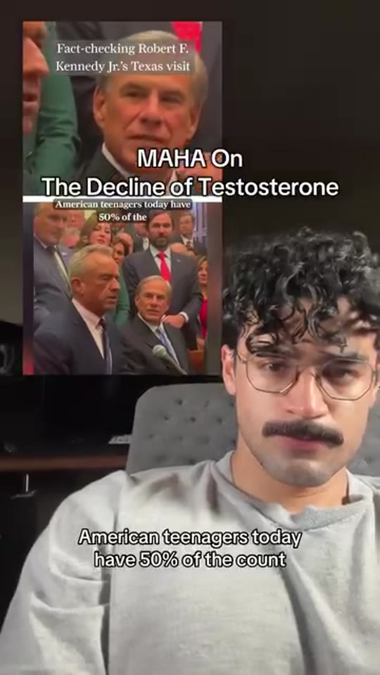OneHot's testosterone decline claims need more context